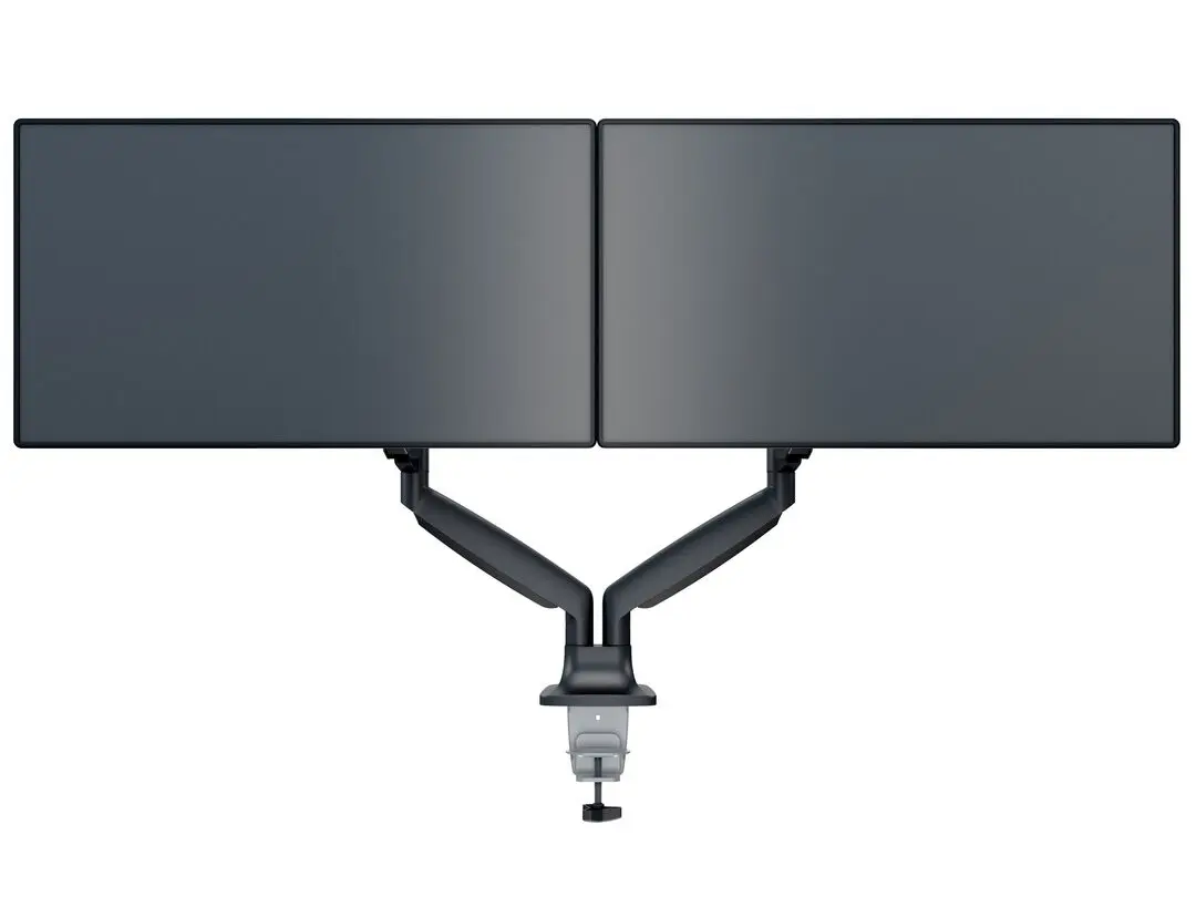 Multibrackets M Deskmount Gas Spring Dual Black Monitor Arm Photo 8