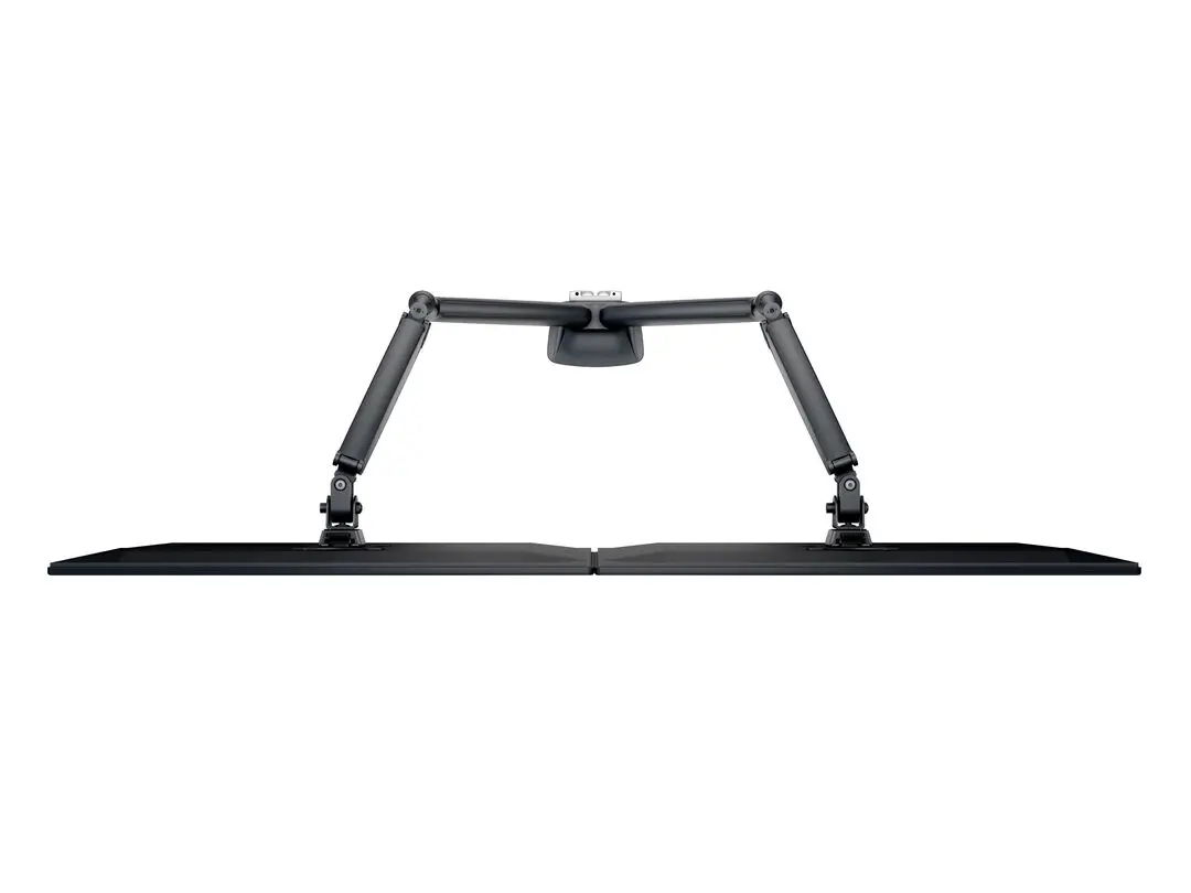 Multibrackets M Deskmount Gas Spring Dual Black Monitor Arm Photo 12