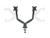 Multibrackets M Deskmount Gas Spring Dual Black Monitor Arm Photo 13