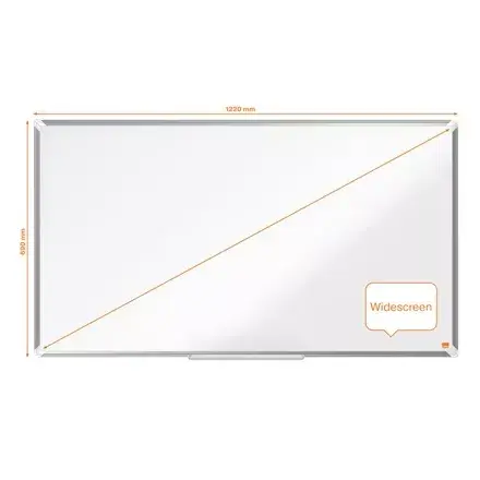 NOBO Premium Plus magnetic steel whiteboard 1204x673 mm Photo 5