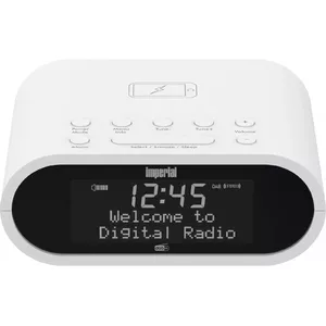 Imperial Dabman D20 Clock Digital White