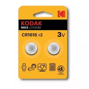 Lithium Coin Cell Battery Kodak CR1616 single-use 3V