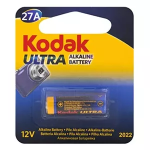 Viena reize lietojama sārmainā baterija Kodak Ultra 27A 12 V, 1 gab.
