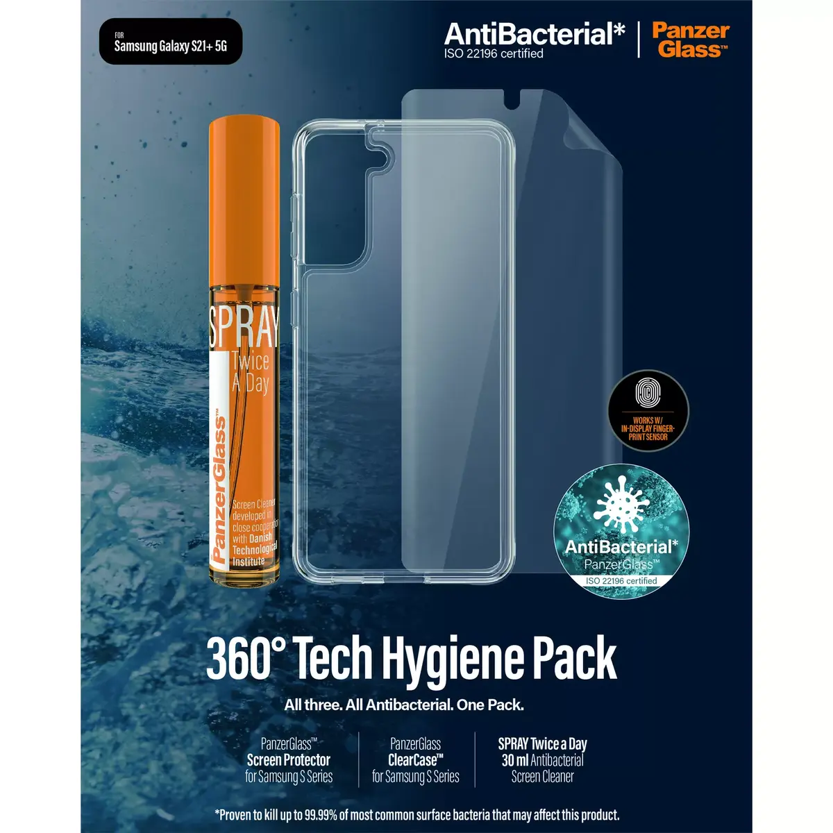 Hygiene Pack PanzerGlass Galaxy S21+ 5G Photo 8