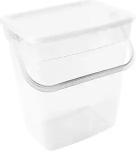 Laundry Detergent Box plast team 6 L transparent PPR, dimensions 250×175×254 mm, 1 piece