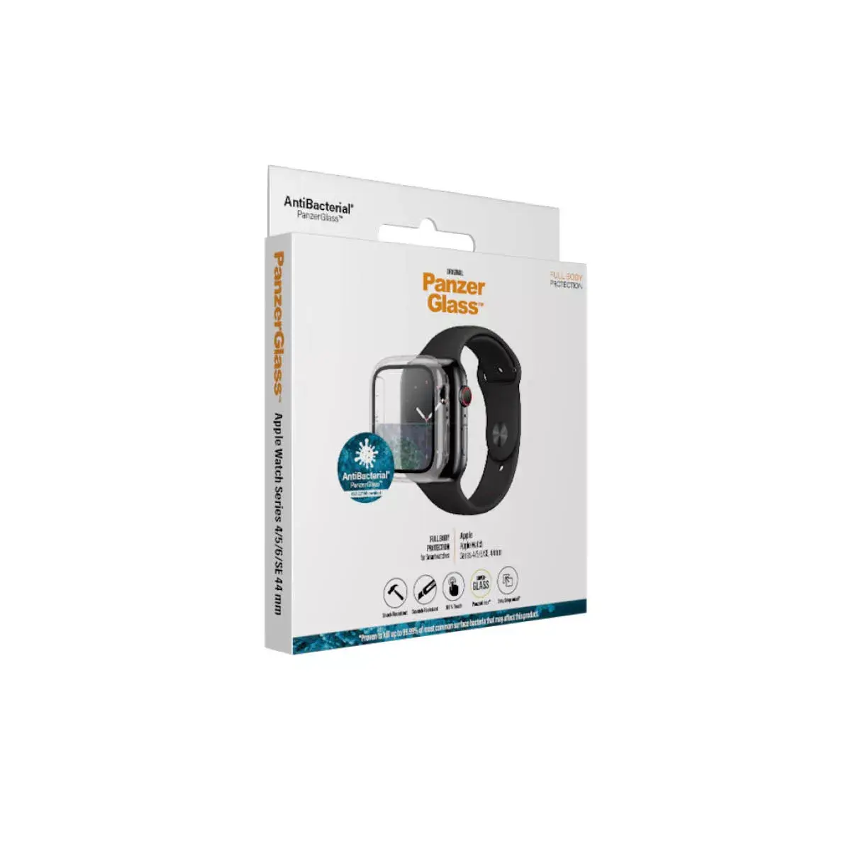 Ekrāna aizsargs PanzerGlass Apple Watch 4 5 6 SE 44mm Photo 4