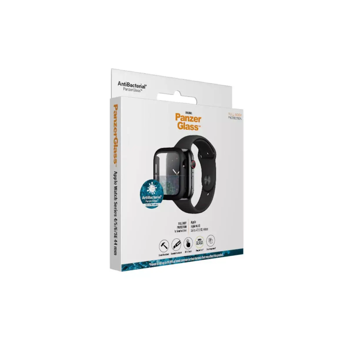 Aizsargstikls PanzerGlass Apple Watch 4 5 6 SE 44mm Photo 4