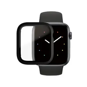 PanzerGlass Full Body Чехол Черный для Apple Watch SE 3, SE, 6, 5, 4 44mm Закаленное стекло и ПЭТ