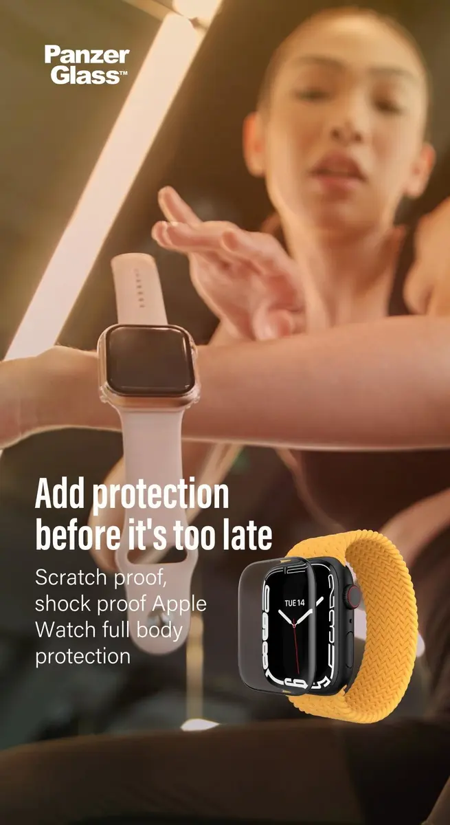 PanzerGlass Full Body Vāciņš Melns Apple Watch 44mm Photo 10