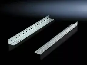 Rittal DK 5501.450 sliding rail set, steel, silver, max load 80 kg, depth 675 mm, pack of 2