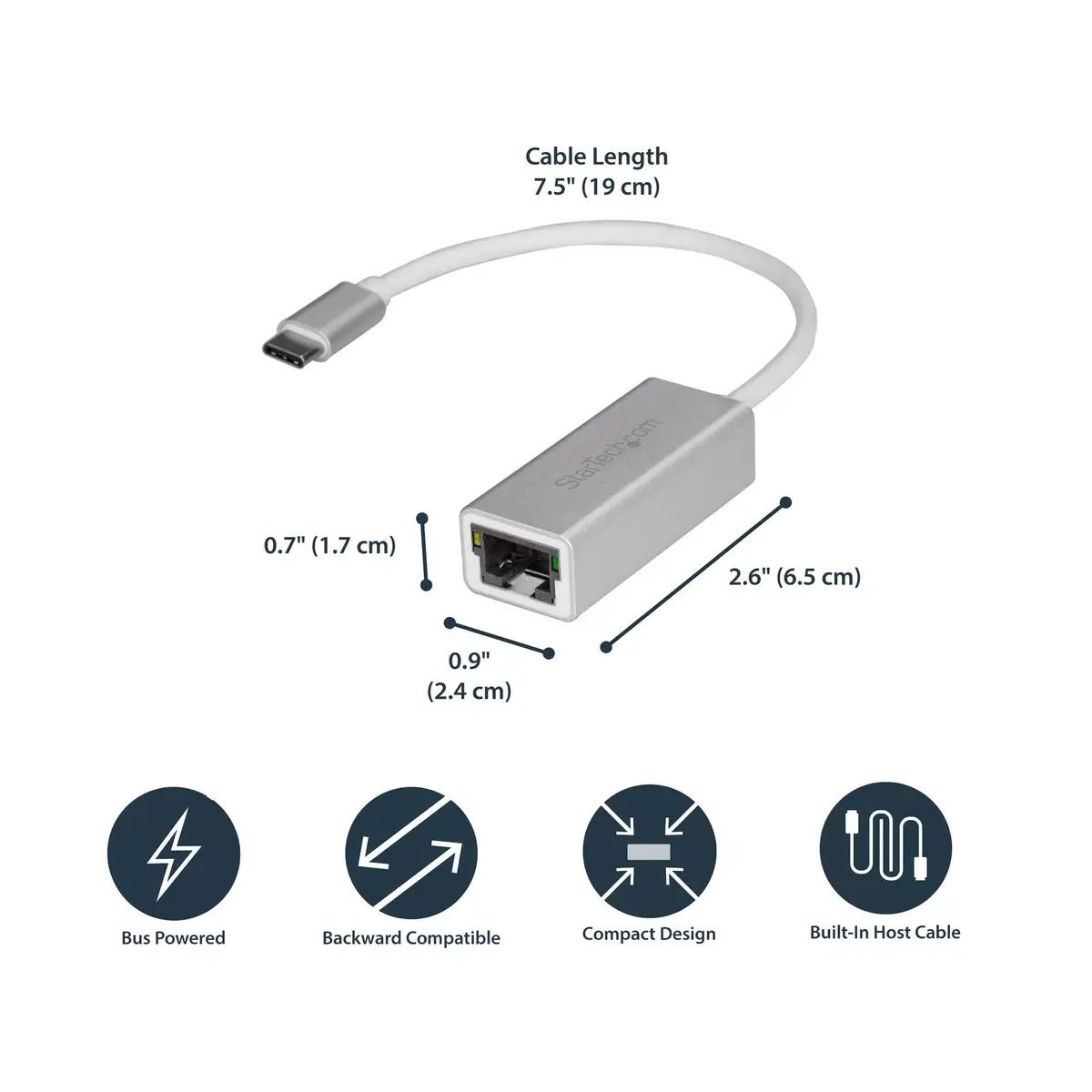 StarTech USB-C to Gigabit Network Adapter US1GC30A Photo 8