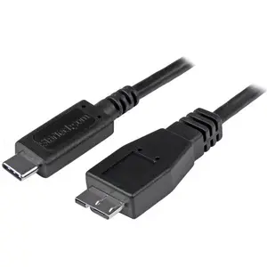 USB-C to Micro-B Cable 0.5 m by StarTech — USB 3.1 (10 Gbps), Male-to-Male, Black
