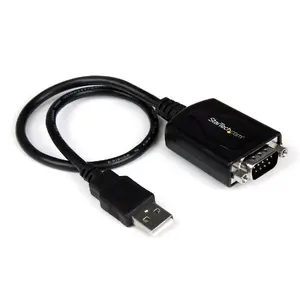 Кабель-переходник USB на RS232 (DB9), StarTech ICUSB232PRO, 30 см, чёрный, COM Retention