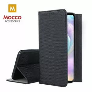 Protective Book Case Mocco for Samsung Galaxy A72 5G — Black, Smart Magnet closure