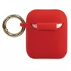 GUESS Silicone Case for Apple AirPods - Red Photo 4