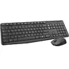 Bezvadu tastatūras un peles komplekts Logitech MK235 Photo 2