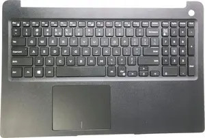 Wired keyboard Dell HV8G2 — 101‑key layout with integrated palm rest