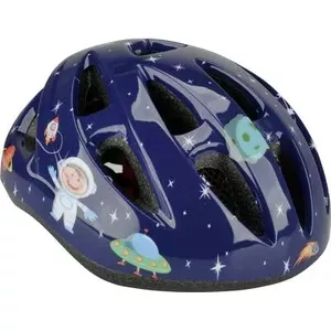 Children's helmet fischer fahrrad Space XS/S Black (size XS/S)