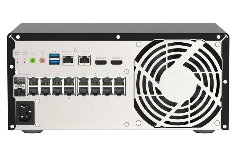 QNAP QGD-3014-16PT-8G Управляемый Gigabit PoE Photo 6
