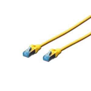 Сетевой кабель Digitus CAT 5e SF/UTP патч-корд RJ45 5м желтый