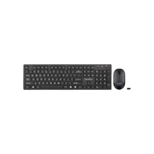 Perixx 11424 keyboard Mouse included RF Wireless QWERTY US English Black