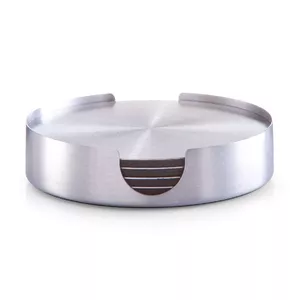 Drink Coaster Zeller Present 27239 Steel Round