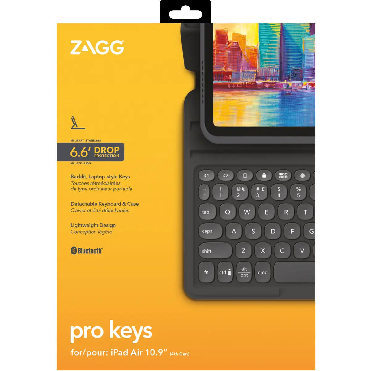 Zagg Pro Keys Wireless Keyboard for Apple iPad 10.9 Photo 9