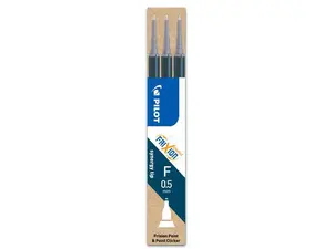 PILOT FriXion Point Fine Blue Rollerball Pen 3-Pack