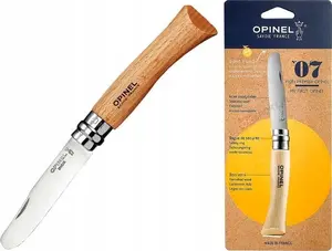 Children's knife Opinel No. 07 Nature – Opinel child safety folding knife, wooden handle, small blade