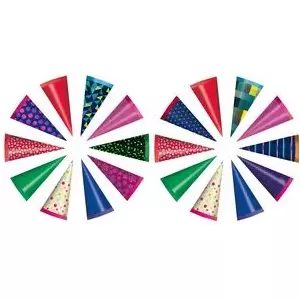School cone HERLITZ model 50035106, cone-shaped, dimensions 60×60×150 mm