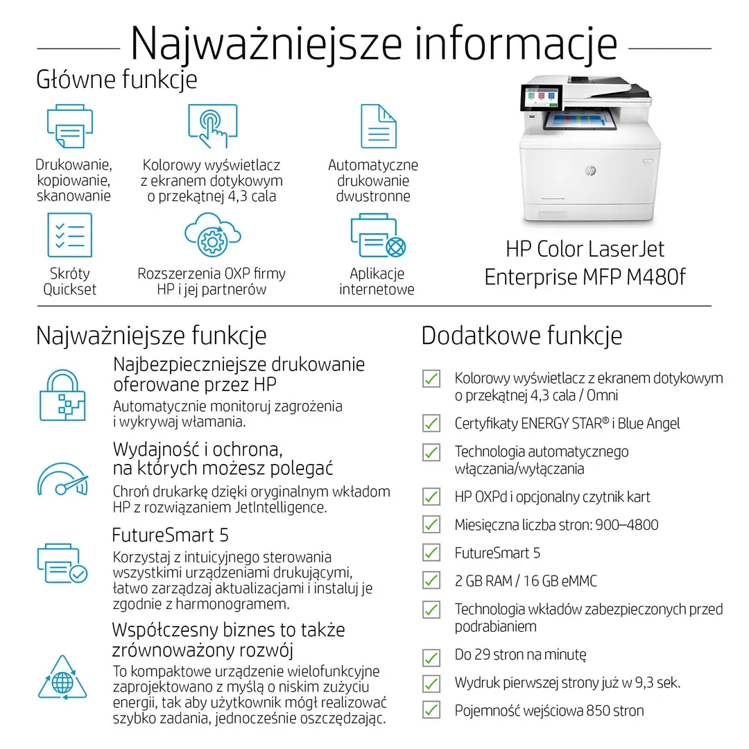 МФУ HP Color LaserJet Enterprise MFP M480f Photo 11