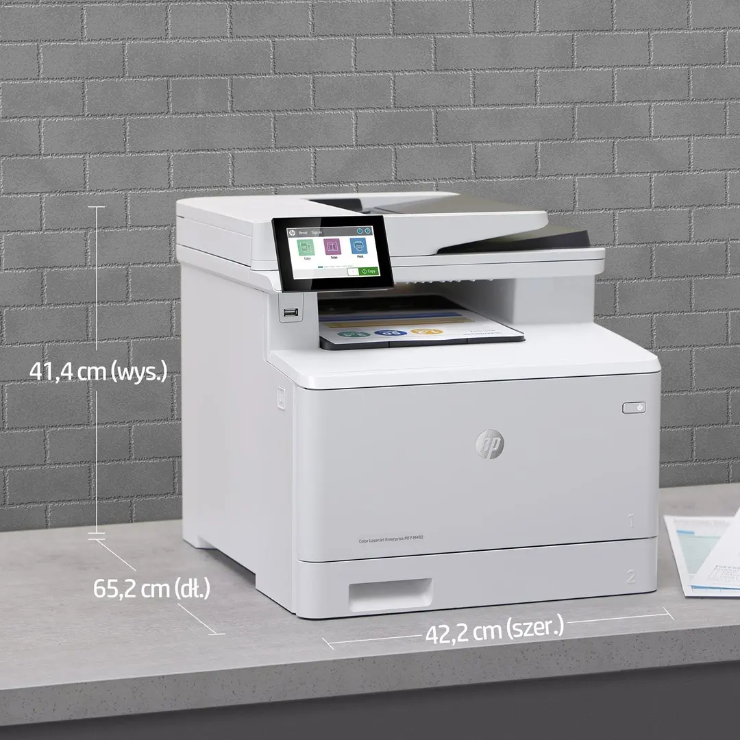 МФУ HP Color LaserJet Enterprise MFP M480f Photo 12