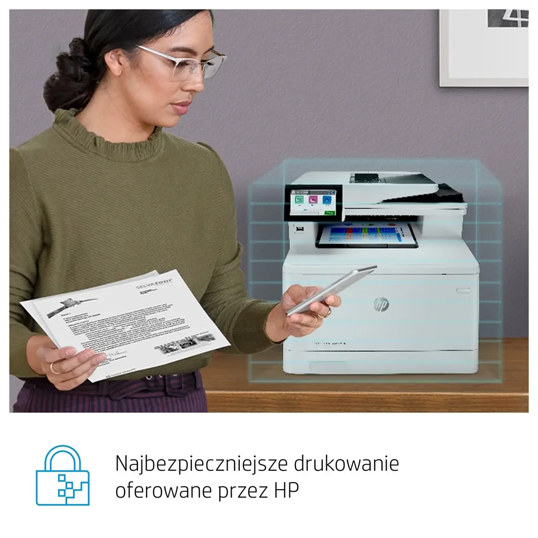 МФУ HP Color LaserJet Enterprise MFP M480f Photo 17