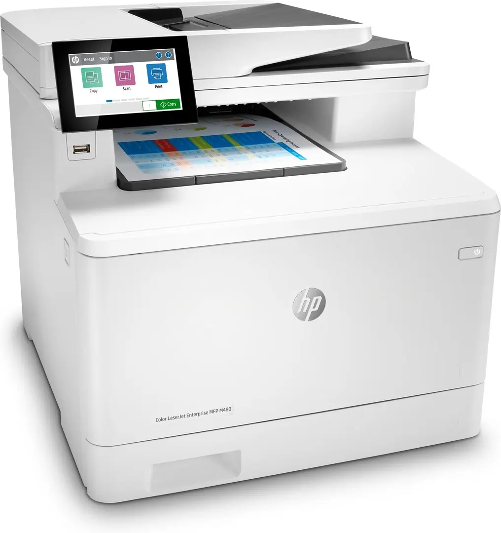 МФУ HP Color LaserJet Enterprise MFP M480f Photo 21