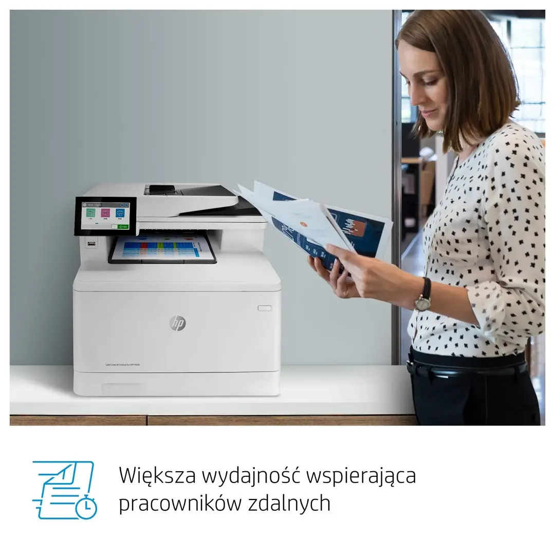 МФУ HP Color LaserJet Enterprise MFP M480f Photo 30