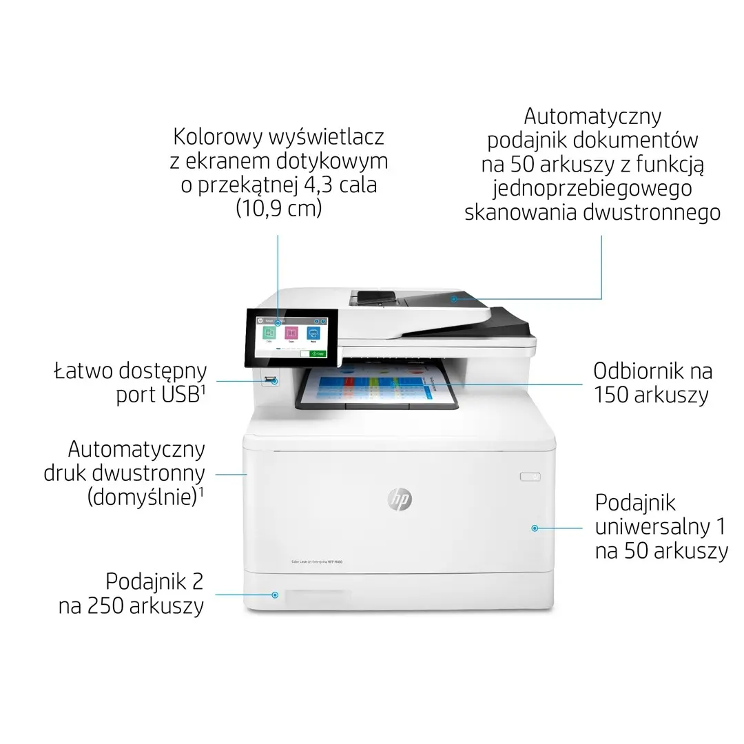 МФУ HP Color LaserJet Enterprise MFP M480f Photo 33