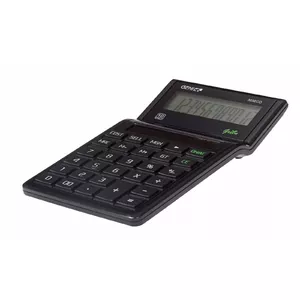 Desktop calculator Genie 305 ECO — Basic, 10-digit, solar-powered, 1-line display, black