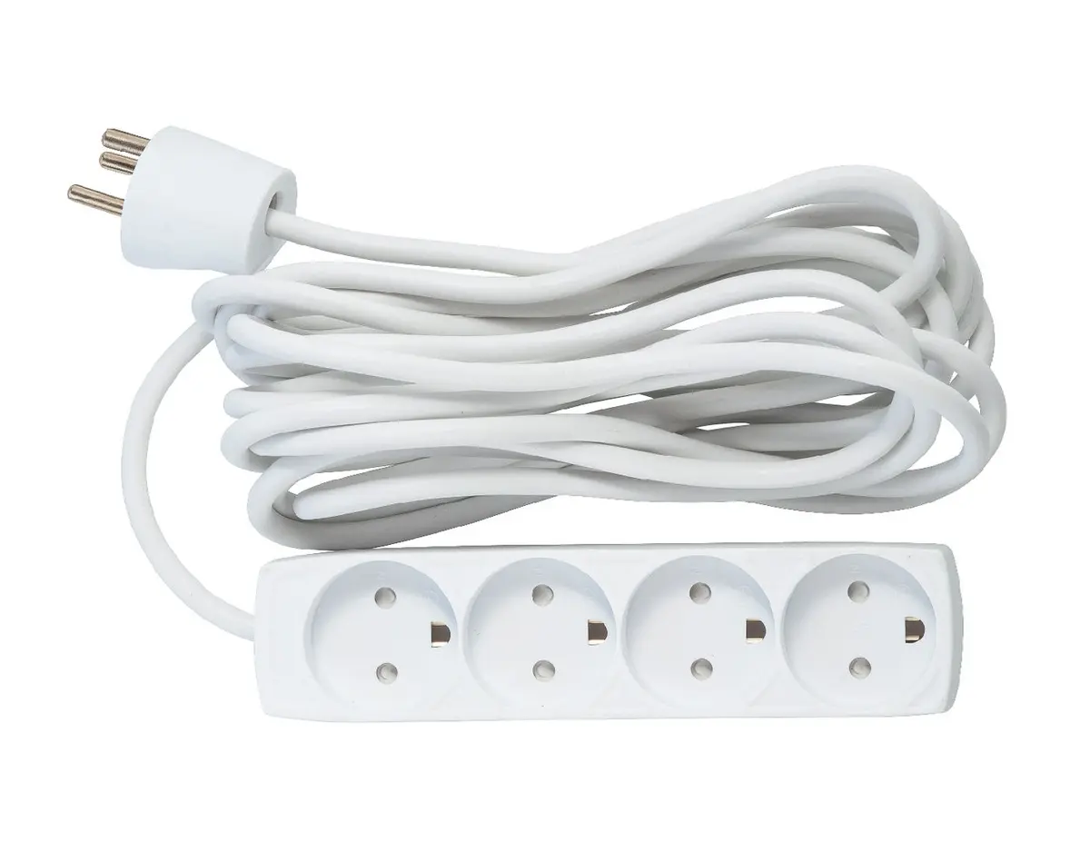 Microconnect GRU00450WDK strāvas pagarinātājs ar 4