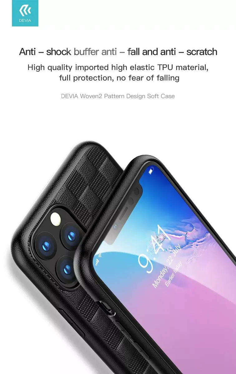 Devia Woven2 soft case for iPhone 11 Pro Photo 3