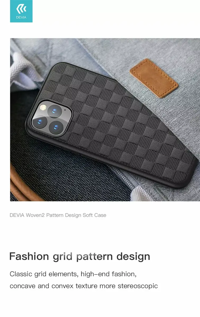 Devia Woven2 soft case for iPhone 11 Pro Photo 4