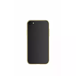 Protective phone case Devia Glimmer series for iPhone SE2, gold, hard PC back