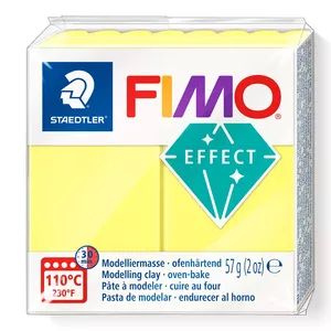 Staedtler FIMO 8020 Modelēšanas māls 57 g Caurspīdīgs, Dzeltens 1 pcs