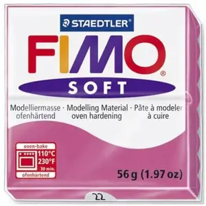 Modeling clay FIMO soft by Staedtler, 56 g pink, baking temperature 110 °C, pack of 5