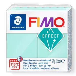 Modeling clay FIMO 8020 by Staedtler, 57 g, Mint colour, single block