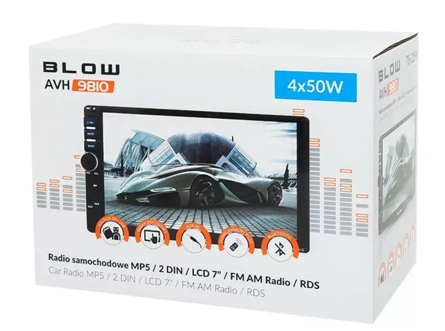Car radio BLOW AVH-9810 2DIN 7" Photo 6