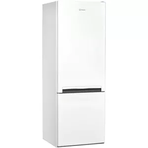 Indesit LI6 S1E W brīvi stāvošais ledusskapis ar saldētavu  (Energy efficiency class F, Free standing, Combi, Height 158.8 cm, Fridge net capacity 197 L, Freezer net capacity 75 L, 39 dB, White) Open Box