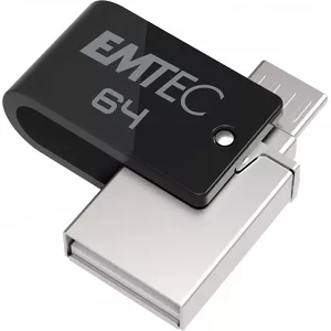 USB flash drive Emtec 64 GB USB Type-A Micro-USB T260B