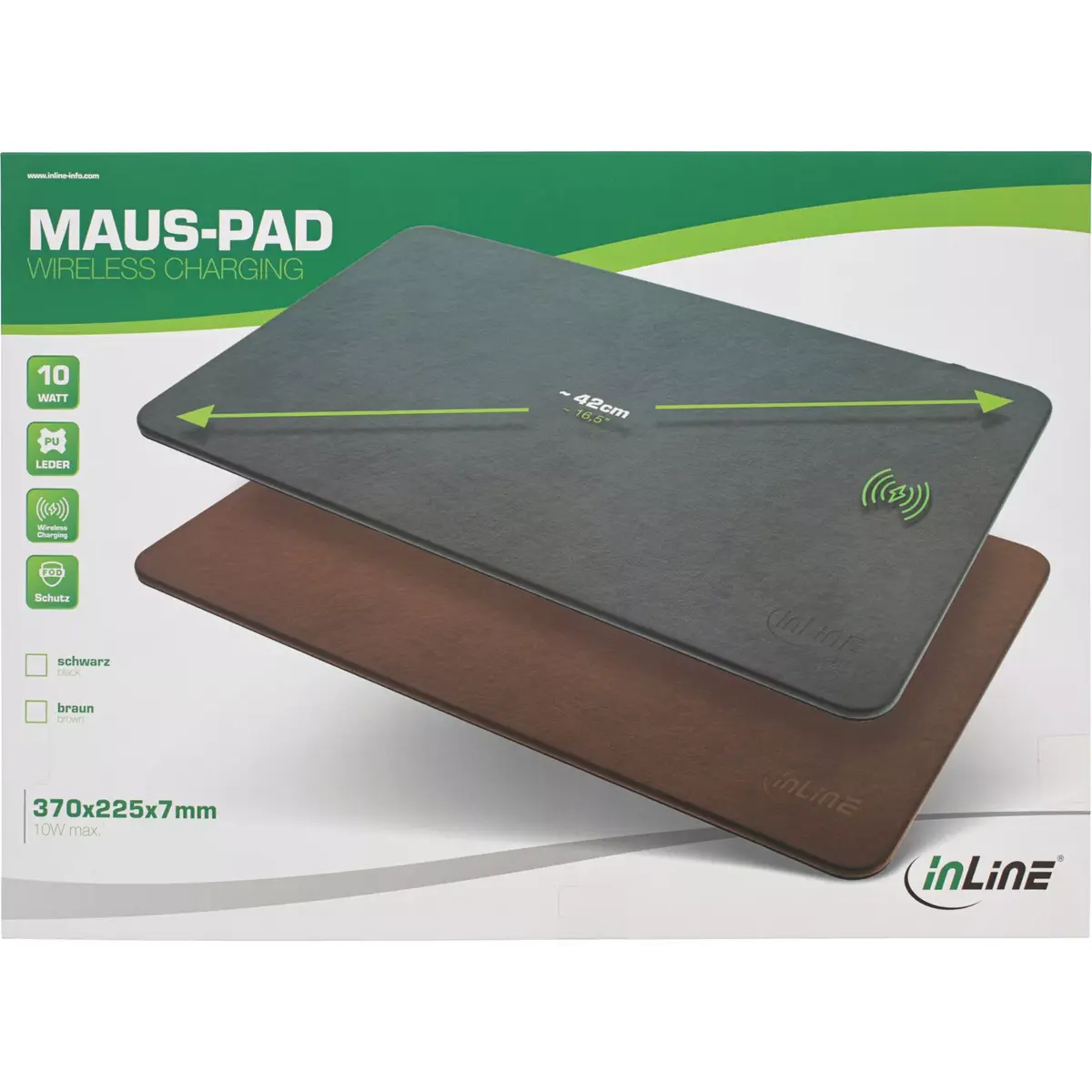 Mouse pad InLine Wireless Charging Photo 5