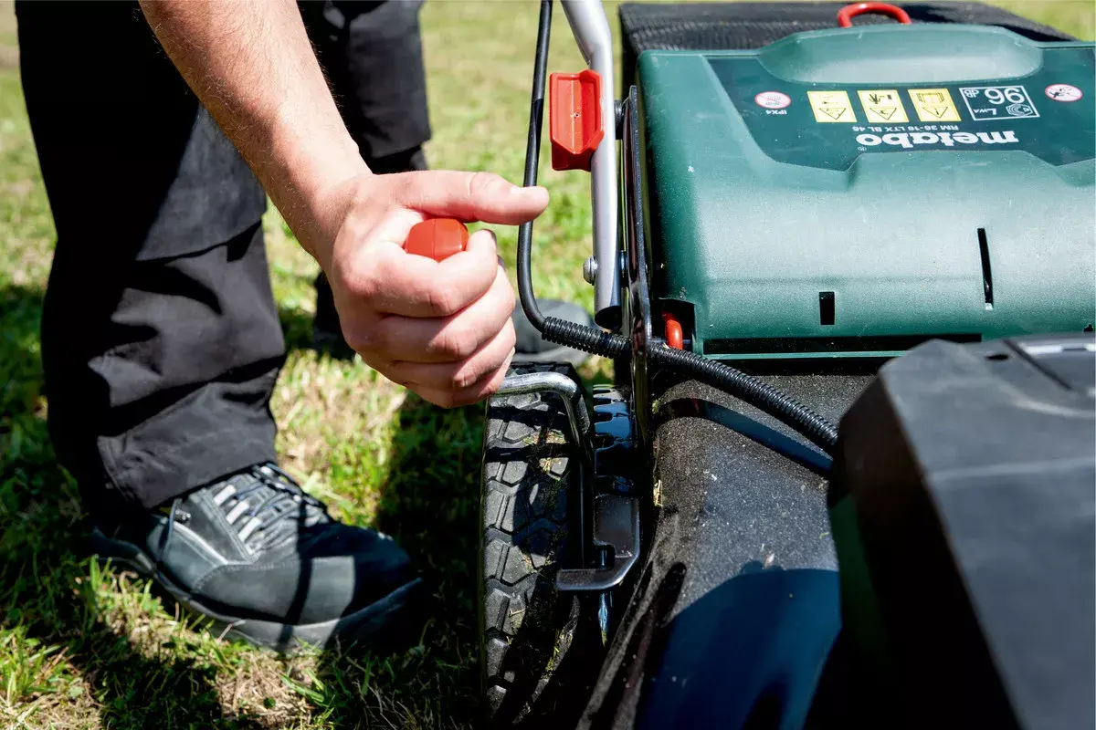 Zāles pļāvējs Metabo RM 36-18 LTX BL 46 Photo 9