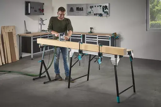 Portable workbench Wolfcraft MASTER work 1600 Photo 6